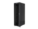 Lanberg FF01-8242-12BL rack 42U Vrijstaande rek Zwart