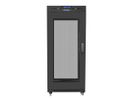 Lanberg FF01-8015-23BL rack 15U Vrijstaande rek Zwart