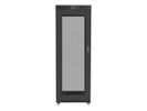 Lanberg FF01-8037-23BL rack 37U Vrijstaande rek Zwart