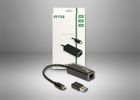 Inter-Tech LAN-Adapter Argus IT-732   USB-C Gigabit Ethernet