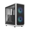 FRACTAL DESIGN Geh Focus 2 RGB White TG Clear Tint