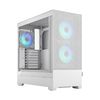 FRACTAL DESIGN Geh Pop Air RGB White TG Clear Tint