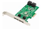 Dawicontrol PCI Card PCI-e DC-624e  RAID R2 4-Kanal SATA 6G Blister