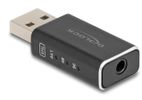 DELOCK USB Gaming DAC 24 Bit / 96 kHz High Res Audio