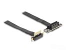 DELOCK Riser Karte PCI Express x1 St. zu 1 Slot Kab.30 cm