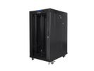 Lanberg FF01-8022-12BL rack 22U Vrijstaande rek Zwart