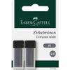 FABER-CASTELL Zirkelmine 2mm 2x 6er H Blister