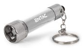 Entac Taschenlampe  5LED Schlüsselanhänger  Silber