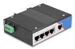 DELOCK Industrie Gigabit Ethernet Switch 5 Port RJ45 für Hut