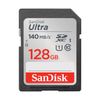SD Card 128GB SanDisk SDXC UHS-I 140MB/sec