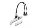 DELOCK Mini PCIe I/O PCIe half size 1 x RJ45 2,5 Gigabit LAN