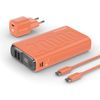 RealPower Powerbank PB-20000 Set       orange      20.000mAh