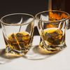 ThumbsUp! Whiskeygläser Twisted 295ml (2er Set) transparent