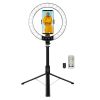 Logilink Smartphone-Ringlicht m.Selfie-Stick-Stativ,DM 20cm