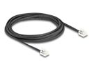 DELOCK Telefonkabel RJ11 Stecker zu RJ11 Stecker schw. 2m