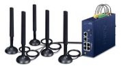 PLANET LoRaWAN + 5G NR Cellular Gateway 5-Port 10/100/1000T