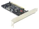 DELOCK PCI Card 4x SATA int