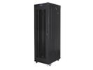 Lanberg FF01-6042-23BL rack 42U Vrijstaande rek Zwart