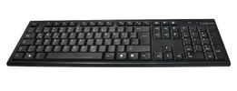 Logilink Tastatur Wireless 2,4GHz mit Maus black