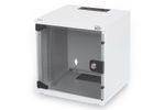 DIGITUS Wandschrank     Compact  6HE 254mm 10" Glastür grau