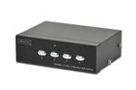 DIGITUS Splitter 4 PC -> 1 Monitore 250MHz D-Sub15