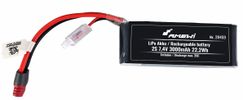 Amewi LiPo Akku 2S 7,4V 3000mAh 25C T-Stecker