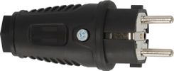 Brennenstuhl 1082040020 elektrische stekker Type E/F Zwart