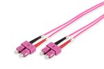 DIGITUS LWL Patchkabel SC -> SC 2.00m Multimode Duplex OM4