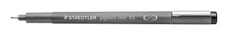 STAEDTLER pigment liner 0,5mm schwarz 10 Stück