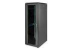 DIGITUS Netzwerkschrank Unique  32HE 1609x600x800mm schwarz (Speditionsversand)