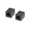 Logilink Patchkabelverbinder 1:1 2x RJ45 Cat.6 UTP, schwarz