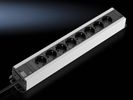 Rittal Steckdosenleiste 48,3cm 8fach ohne Schalter 16A