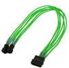 Nanoxia Kabel 4-Pin auf 2 x 3-Pin, Single, 30 cm, neon-grün