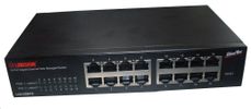 Switch 216mm Longshine GS8416 Web Smart SNMP(Fanless) 16*GE