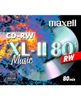 Maxell CD-RW 80 Maxell Audio, JewelCase, 1 piece