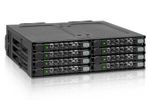 Backplane IcyDock 8x6,3cm SATAI-III in 1x5,25" SSD/HDD 7mm