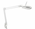 MAUL LED Lupenleuchte Viso mit Klemmfuß weiß