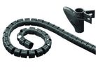MediaRange Kabelbündel-Schlauch  20mm, 2.5m   schwarz