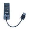 MediaRange USB-HUB 4-Port USB 2.0 extern schwarz