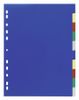 DURABLE Ordnerregister blanko 2x5fbg überbreit 10Bl