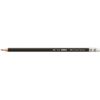 FABER-CASTELL Bleistift 1112 mit Gummitip HB 12er