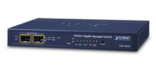 PLANET 8-Port GE + 2-Port SFP Managed Desktop Switch