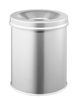 DURABLE Papierkorb Safe rund 15 Liter silber
