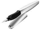 Pelikan Füllhalter Twist     P457 M  Silber       +1GTP Faltschachtel