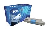 Freecolor Toner OKI 44973536 black 2200 Seiten remanufactured
