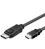 Good Connections Kabel DP1.2-St.-HDMI1.4b-St. schwarz 2m