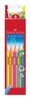 FABER-CASTELL Buntstift Jumbo Grip Neon 5er-Etui