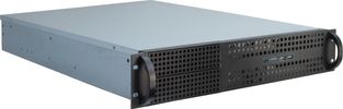 Inter-Tech 48.3cm IPC 2U-2129N   2HE  SERVER schwarz