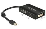 DELOCK Displayport Adapter mini DP -> D-Sub15/HDMI/DV