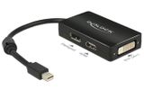 DELOCK Displayport Adapter mini DP -> DP/HDMI/DVI(24+